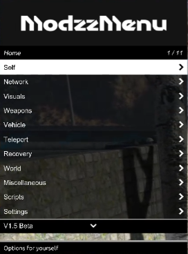 Podgląd menu